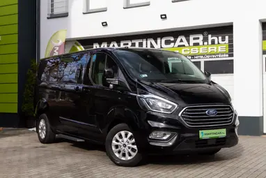 FORD TRANSIT Tourneo Custom 2.0 TDCi 320 L1H1 Titanium (Automata) (9 személyes ) Shadow Black +Eredeti Mo.+1. tulaj +Keveset futott +3X-s GARANCIA !!
