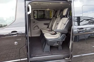 FORD TRANSIT Tourneo Custom 2.0 TDCi 320 L1H1 Titanium (Automata) (9 személyes ) Shadow Black +Eredeti Mo.+1. tulaj +Keveset futott +3X-s GARANCIA !!