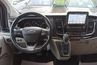 FORD TRANSIT Tourneo Custom 2.0 TDCi 320 L1H1 Titanium (Automata) (9 személyes ) Shadow Black +Eredeti Mo.+1. tulaj +Keveset futott +3X-s GARANCIA !!