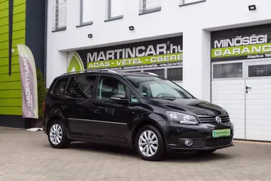 VOLKSWAGEN TOURAN 1.4 TSI Highline DSG [7 személy] Deep Black Pearl +1.Tulajdonostól +Vezetett Szervizkönyv +3X-s GARANCIA !!