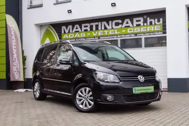 VOLKSWAGEN TOURAN 1.4 TSI Highline DSG [7 személy] Deep Black Pearl +1.Tulajdonostól +Vezetett Szervizkönyv +3X-s GARANCIA !!