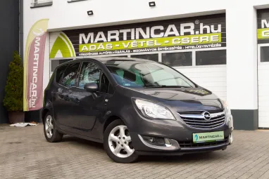 OPEL MERIVA B 1.4 T Cosmo Phantom Grey Metallic +1.Tulaj +Panoráma+ Vez. szervíz +3X-s GARANCIA !!