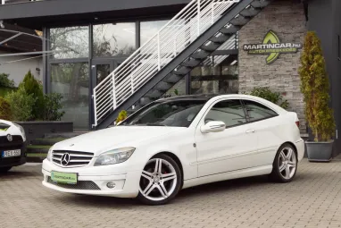 MERCEDES-BENZ CLC 220 CDI (Automata) Calcitweiss +1.Mo-i Tulajdonostól+ Szervizkönyv +Panoráma +3X-s GARANCIA !!