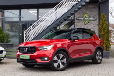 VOLVO XC40 1.5 [T4] Recharge R-Design Expression Geartronic Fusion Red Metallic +Erdeti Magyar Autó +CSAK 41.E km +3X-s GARANCIA !!