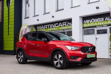 VOLVO XC40 1.5 [T4] Recharge R-Design Expression Geartronic Fusion Red Metallic +Erdeti Magyar Autó +CSAK 41.E km +3X-s GARANCIA !!
