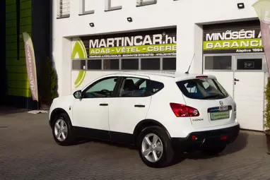 NISSAN QASHQAI 1.6 Visia 2WD White +Első Tulajdonostól +Keveset futott +3X-s GARANCIA !!