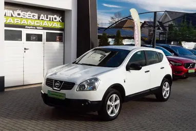 NISSAN QASHQAI 1.6 Visia 2WD White +Első Tulajdonostól +Keveset futott +3X-s GARANCIA !!