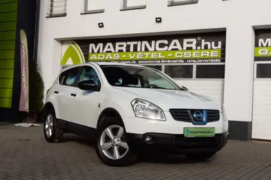NISSAN QASHQAI 1.6 Visia 2WD White +Első Tulajdonostól +Keveset futott +3X-s GARANCIA !!