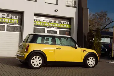 MINI MINI COOPER 1.6 Dögös Bi-Color Liquid Yellow + Friss Műszaki +3X-s GARANCIA !!