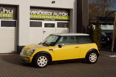 MINI MINI COOPER 1.6 Dögös Bi-Color Liquid Yellow + Friss Műszaki +3X-s GARANCIA !!