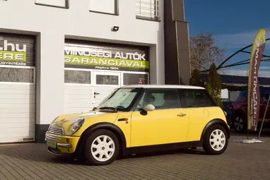 MINI MINI COOPER 1.6 Dögös Bi-Color Liquid Yellow + Friss Műszaki +3X-s GARANCIA !!