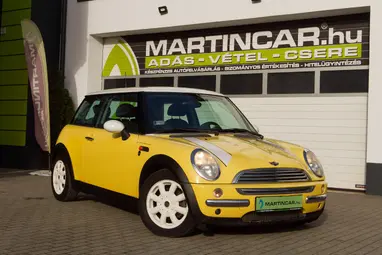 MINI MINI COOPER 1.6 Dögös Bi-Color Liquid Yellow + Friss Műszaki +3X-s GARANCIA !!