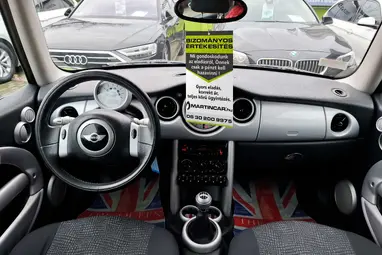 MINI MINI COOPER 1.6 Dögös Bi-Color Liquid Yellow + Friss Műszaki +3X-s GARANCIA !!