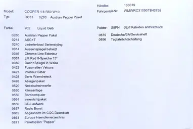 MINI MINI COOPER 1.6 Dögös Bi-Color Liquid Yellow + Friss Műszaki +3X-s GARANCIA !!