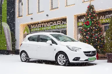 OPEL CORSA E 1.2 Enjoy Abalone White +Jól Felszerelt +Gyári Állapot +3X-s GARANCIA !!