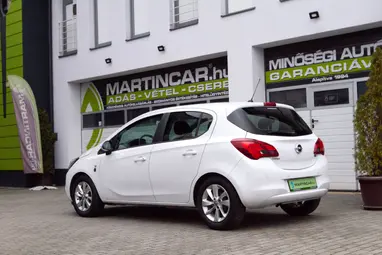 OPEL CORSA E 1.2 Enjoy Abalone White +Jól Felszerelt +Gyári Állapot +3X-s GARANCIA !!