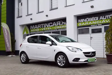 OPEL CORSA E 1.2 Enjoy Abalone White +Jól Felszerelt +Gyári Állapot +3X-s GARANCIA !!