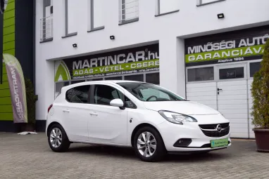 OPEL CORSA E 1.2 Enjoy Abalone White +Jól Felszerelt +Gyári Állapot +3X-s GARANCIA !!