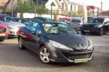 PEUGEOT 308 CC 1.6 THP Feline Excluzive Shark Grey +Off White leather +Az IGAZI 4 személyes CABRIO !!