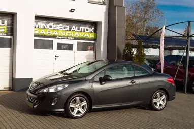 PEUGEOT 308 CC 1.6 THP Feline Excluzive Shark Grey +Off White leather +Az IGAZI 4 személyes CABRIO !!