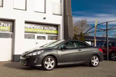 PEUGEOT 308 CC 1.6 THP Feline Excluzive Shark Grey +Off White leather +Az IGAZI 4 személyes CABRIO !!
