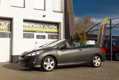 PEUGEOT 308 CC 1.6 THP Feline Excluzive Shark Grey +Off White leather +Az IGAZI 4 személyes CABRIO !!