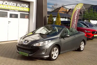 PEUGEOT 308 CC 1.6 THP Feline Excluzive Shark Grey +Off White leather +Az IGAZI 4 személyes CABRIO !!
