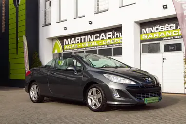 PEUGEOT 308 CC 1.6 THP Feline Excluzive Shark Grey +Off White leather +Az IGAZI 4 személyes CABRIO !!