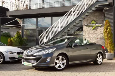 PEUGEOT 308 CC 1.6 THP Feline Excluzive Shark Grey +Off White leather +Az IGAZI 4 személyes CABRIO !!