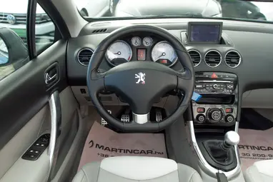 PEUGEOT 308 CC 1.6 THP Feline Excluzive Shark Grey +Off White leather +Az IGAZI 4 személyes CABRIO !!