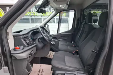 FORD TRANSIT 2.0 TDCi 350 LWB EL-E Trend RWD Magnum Grey Metallic +GARANCIÁS TGK.+1 Tulaj +Vezetett Szervíz+3X-s GARANCIA !!