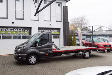 FORD TRANSIT 2.0 TDCi 350 LWB EL-E Trend RWD Magnum Grey Metallic +GARANCIÁS TGK.+1 Tulaj +Vezetett Szervíz+3X-s GARANCIA !!