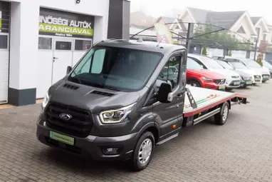 FORD TRANSIT 2.0 TDCi 350 LWB EL-E Trend RWD Magnum Grey Metallic +GARANCIÁS TGK.+1 Tulaj +Vezetett Szervíz+3X-s GARANCIA !!