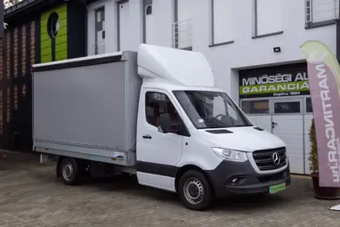 MERCEDES-BENZ SPRINTER 315 CDI 910.133.13 Artikweiss CSAK 153 km !!! Pappas Gyári GARANCIA  +Körponyva +1.Tulaj!!