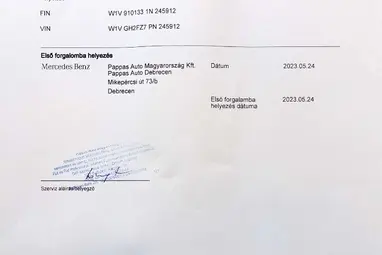 MERCEDES-BENZ SPRINTER 315 CDI 910.133.13 Artikweiss CSAK 153 km !!! Pappas Gyári GARANCIA  +Körponyva +1.Tulaj!!