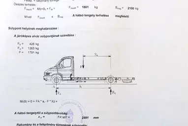 MERCEDES-BENZ SPRINTER 315 CDI 910.133.13 Artikweiss CSAK 153 km !!! Pappas Gyári GARANCIA  +Körponyva +1.Tulaj!!
