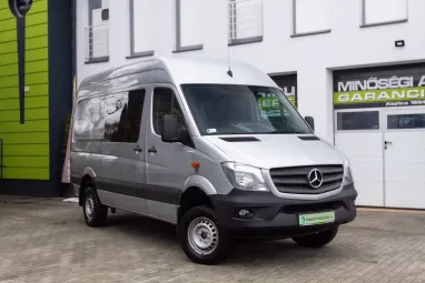 MERCEDES-BENZ SPRINTER 316 CDI 906.635.13 4x4 Brilliantsilber Metallic+Eredeti Mo-i Autó+Vez Szerviz.+3x-s GARANCIA !!