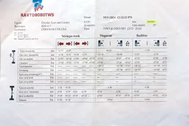 CHRYSLER TOWN & COUNTRY Black Crystal 7 Személyes +1.Mo-i Tulajdonos +Keveset futott +3X-s GARANCIA !!