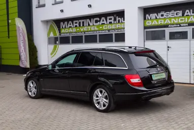 MERCEDES-BENZ C 180 T BlueEFFICIENCY Avantgarde Obsidian Black Metallic +Első Tulajdonostól +Friss Műszaki +3X-s GARANCIA !!