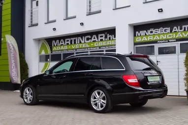MERCEDES-BENZ C 180 T BlueEFFICIENCY Avantgarde Obsidian Black Metallic +Első Tulajdonostól +Friss Műszaki +3X-s GARANCIA !!