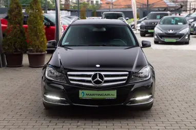 MERCEDES-BENZ C 180 T BlueEFFICIENCY Avantgarde Obsidian Black Metallic +Első Tulajdonostól +Friss Műszaki +3X-s GARANCIA !!