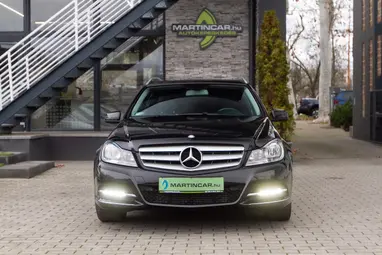 MERCEDES-BENZ C 180 T BlueEFFICIENCY Avantgarde Obsidian Black Metallic +Első Tulajdonostól +Friss Műszaki +3X-s GARANCIA !!