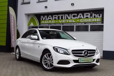 MERCEDES-BENZ C 200 Polar Weiss +Eredeti Magyar Autó +1.Tulaj +Vezetett Szervizkönyv +3X-s GARANCIA !!