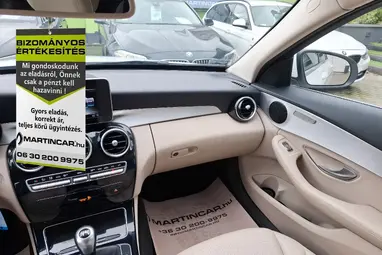 MERCEDES-BENZ C 200 Polar Weiss +Eredeti Magyar Autó +1.Tulaj +Vezetett Szervizkönyv +3X-s GARANCIA !!