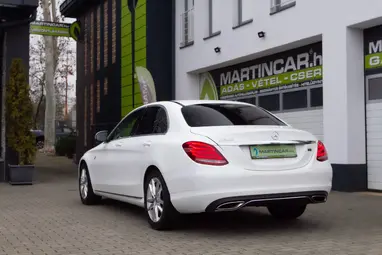 MERCEDES-BENZ C 200 Polar Weiss +Eredeti Magyar Autó +1.Tulaj +Vezetett Szervizkönyv +3X-s GARANCIA !!