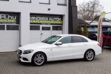 MERCEDES-BENZ C 200 Polar Weiss +Eredeti Magyar Autó +1.Tulaj +Vezetett Szervizkönyv +3X-s GARANCIA !!
