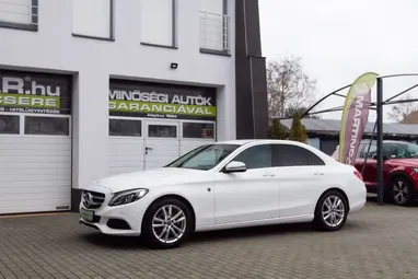 MERCEDES-BENZ C 200 Polar Weiss +Eredeti Magyar Autó +1.Tulaj +Vezetett Szervizkönyv +3X-s GARANCIA !!