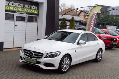 MERCEDES-BENZ C 200 Polar Weiss +Eredeti Magyar Autó +1.Tulaj +Vezetett Szervizkönyv +3X-s GARANCIA !!