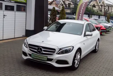 MERCEDES-BENZ C 200 Polar Weiss +Eredeti Magyar Autó +1.Tulaj +Vezetett Szervizkönyv +3X-s GARANCIA !!