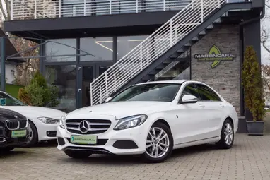 MERCEDES-BENZ C 200 Polar Weiss +Eredeti Magyar Autó +1.Tulaj +Vezetett Szervizkönyv +3X-s GARANCIA !!